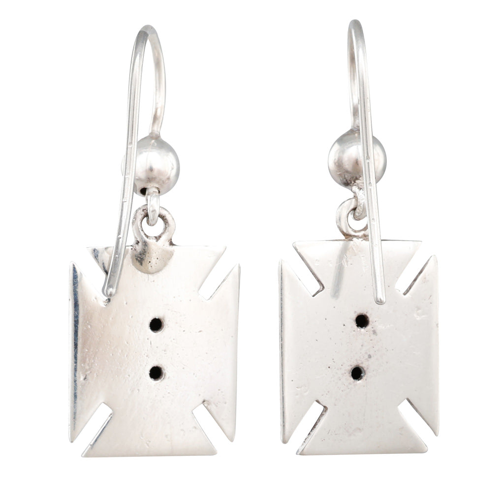 Antique Silver Earrings