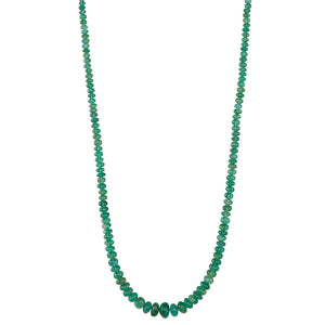 Emerald Beaded Necklace