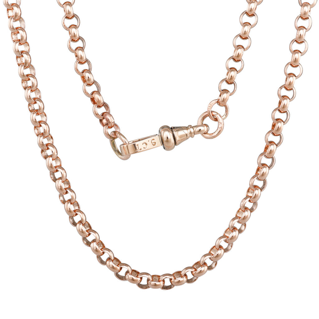 Rose Gold Belcher Chain