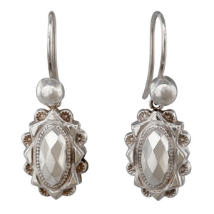 Victorian Silver Earrings