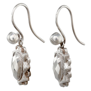 Victorian Silver Earrings