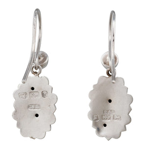 Victorian Silver Earrings