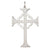 Antique Silver Engraved Cross
