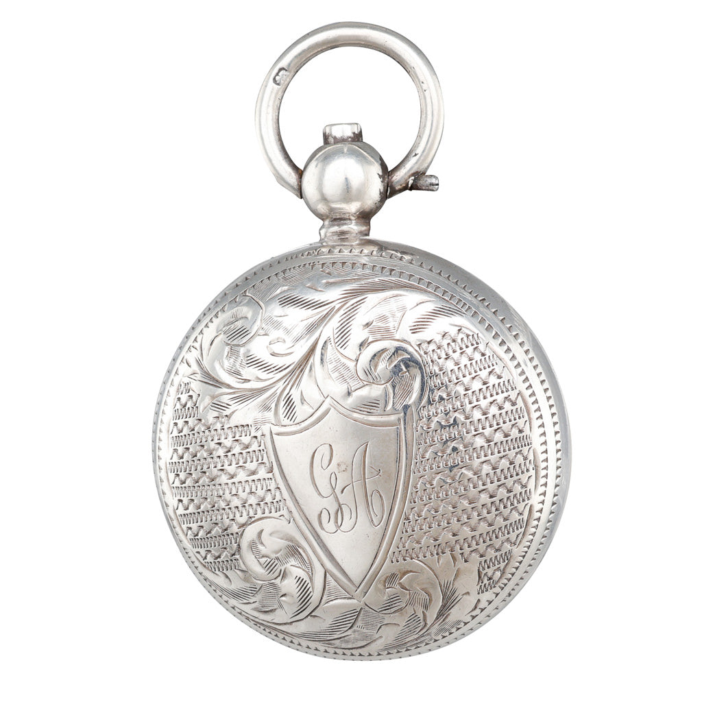 Antique Silver Sovereign Case