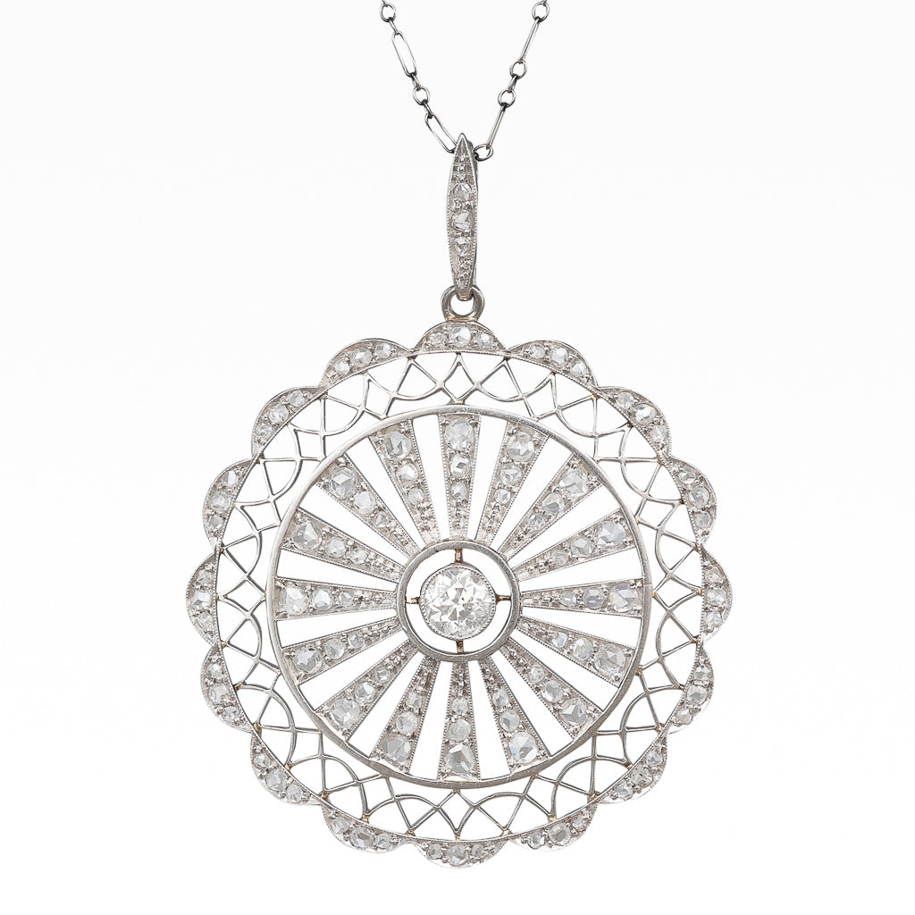 Belle Epoque Diamond Pendant