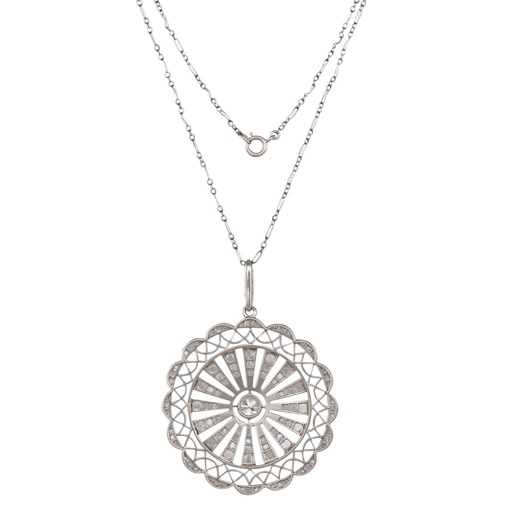 Belle Epoque Diamond Pendant