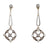 Edwardian Pearl & Diamond Earrings