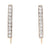 Diamond Line Earrings
