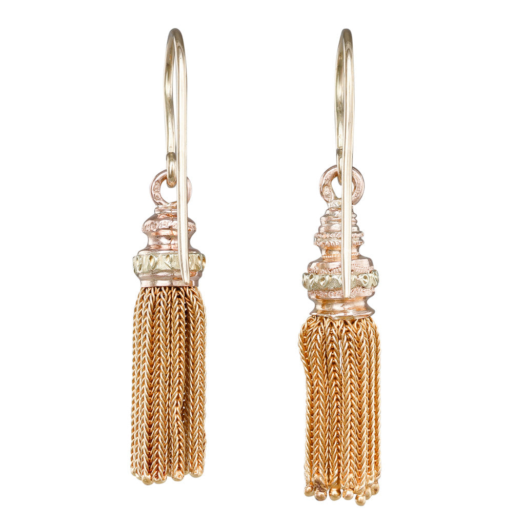 French Tassel Earrings