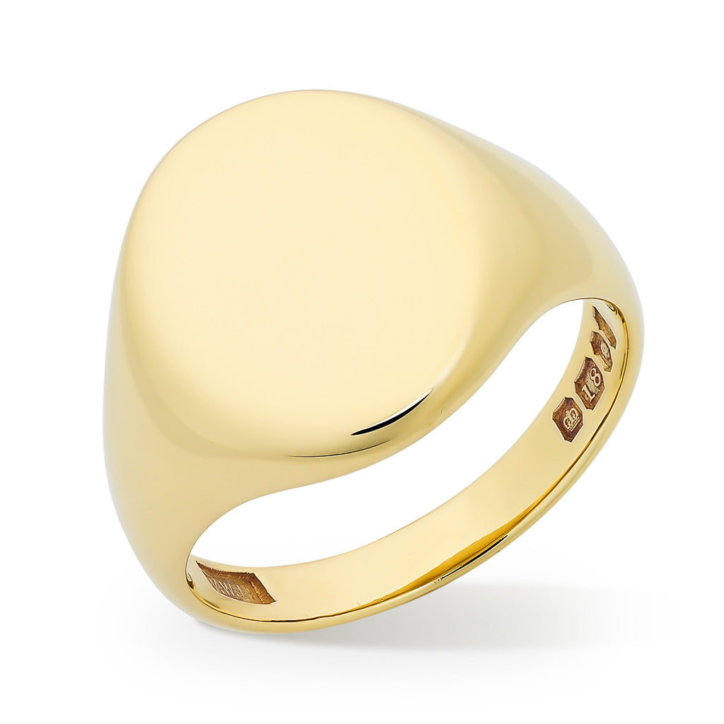 Vintage Gold Signet Ring