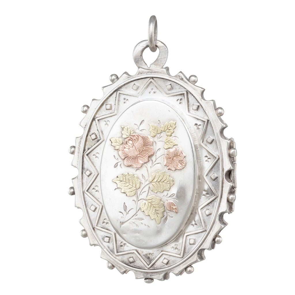 Silver and Gold Locket