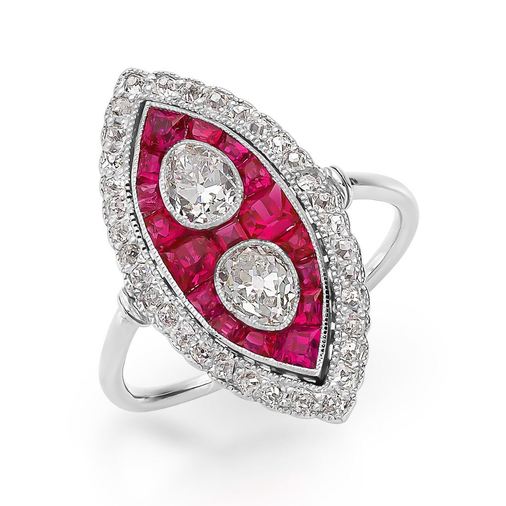 Ruby and Diamond Ring
