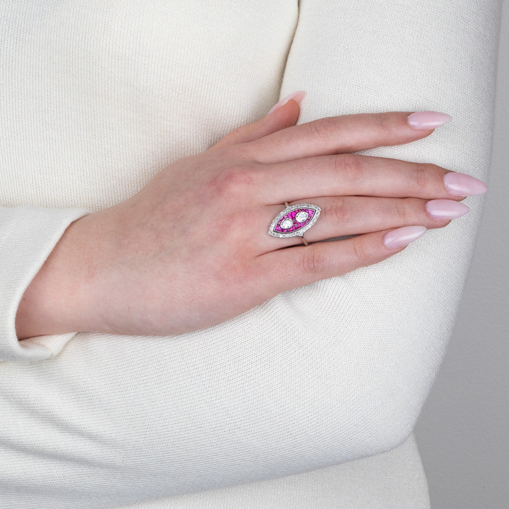 Ruby and Diamond Ring