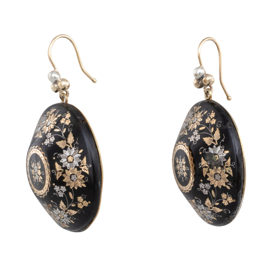 Victorian Pique Drop Earrings
