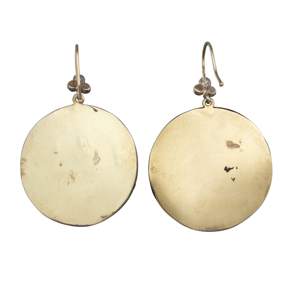 Victorian Pique Drop Earrings