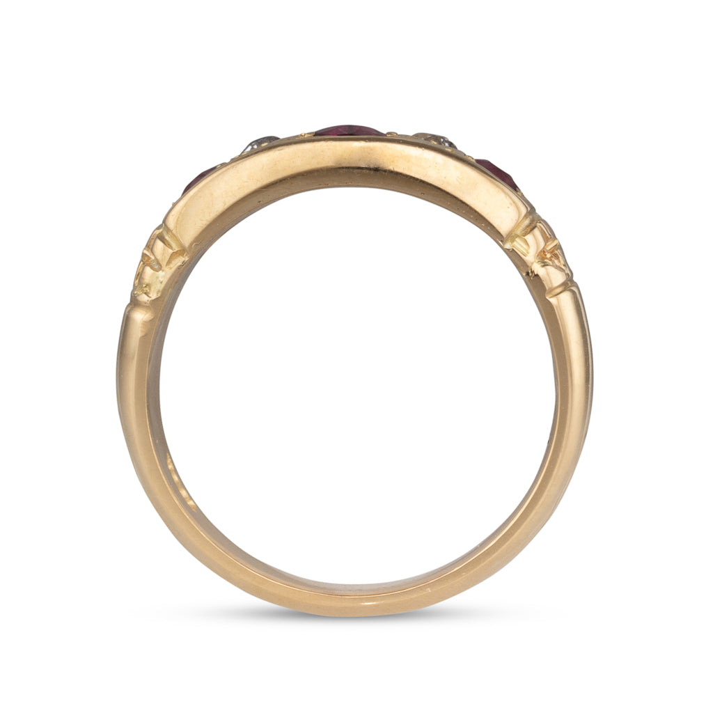 Antique Ruby and Diamond Ring