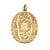 Engraved Gold Locket