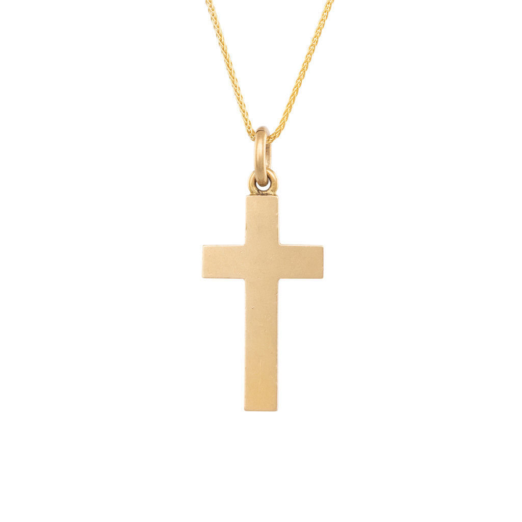 An 18ct Gold Cross