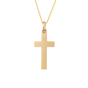An 18ct Gold Cross