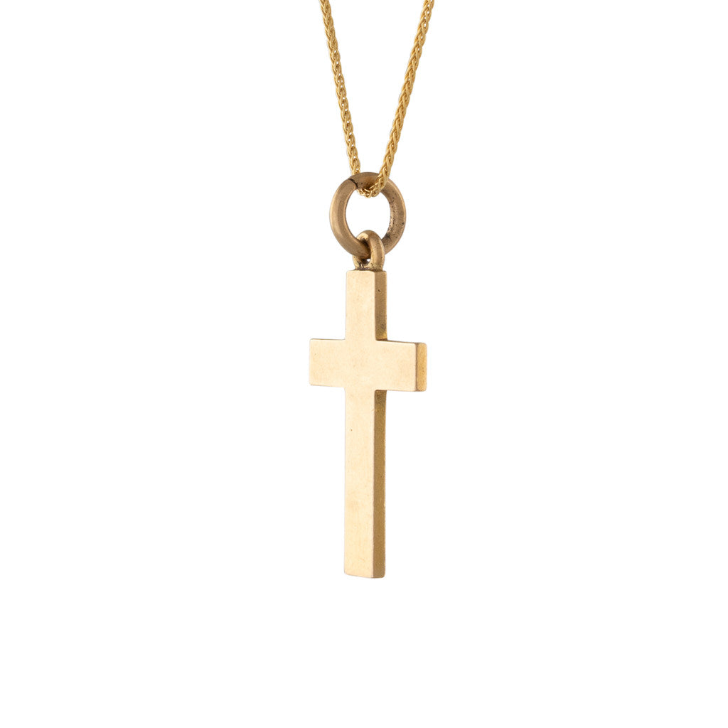 An 18ct Gold Cross