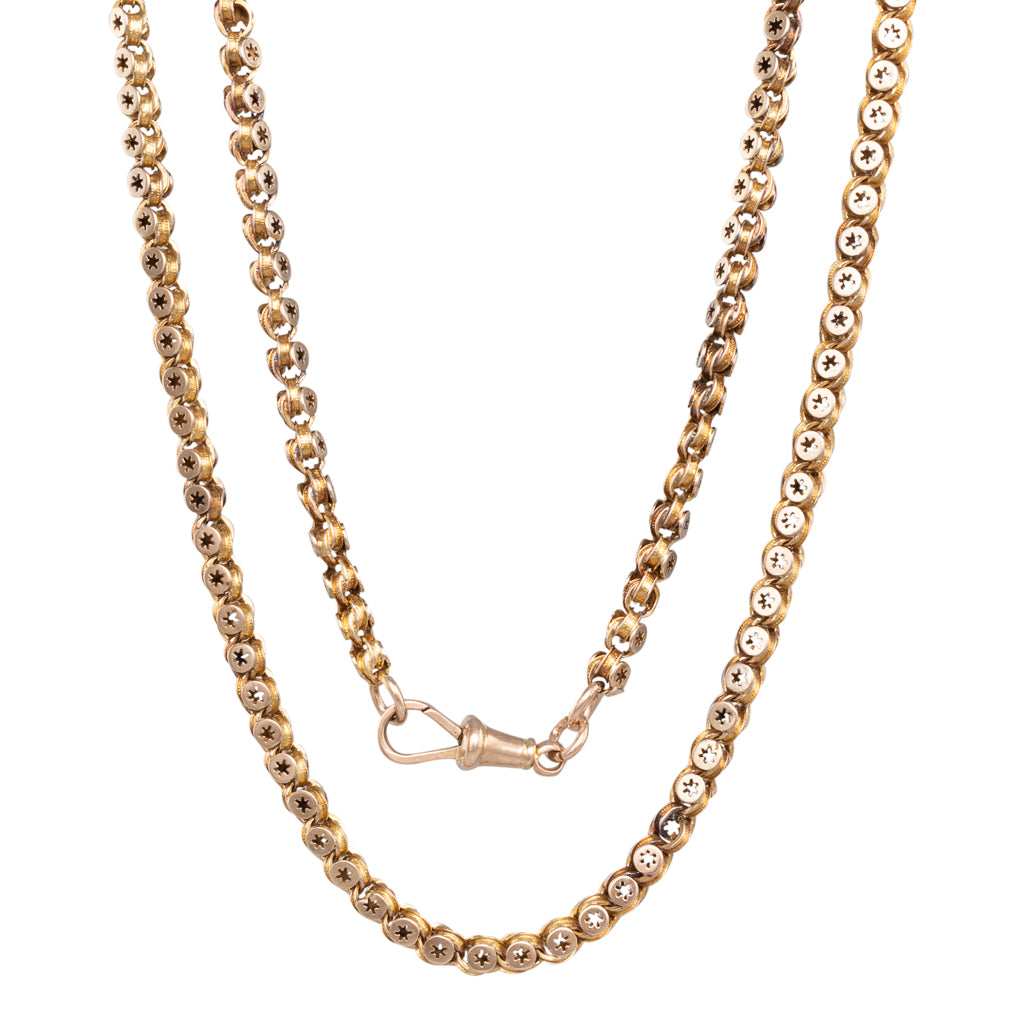 Victorian Star Link Chain