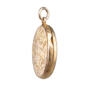 Antique Gold Oval Locket