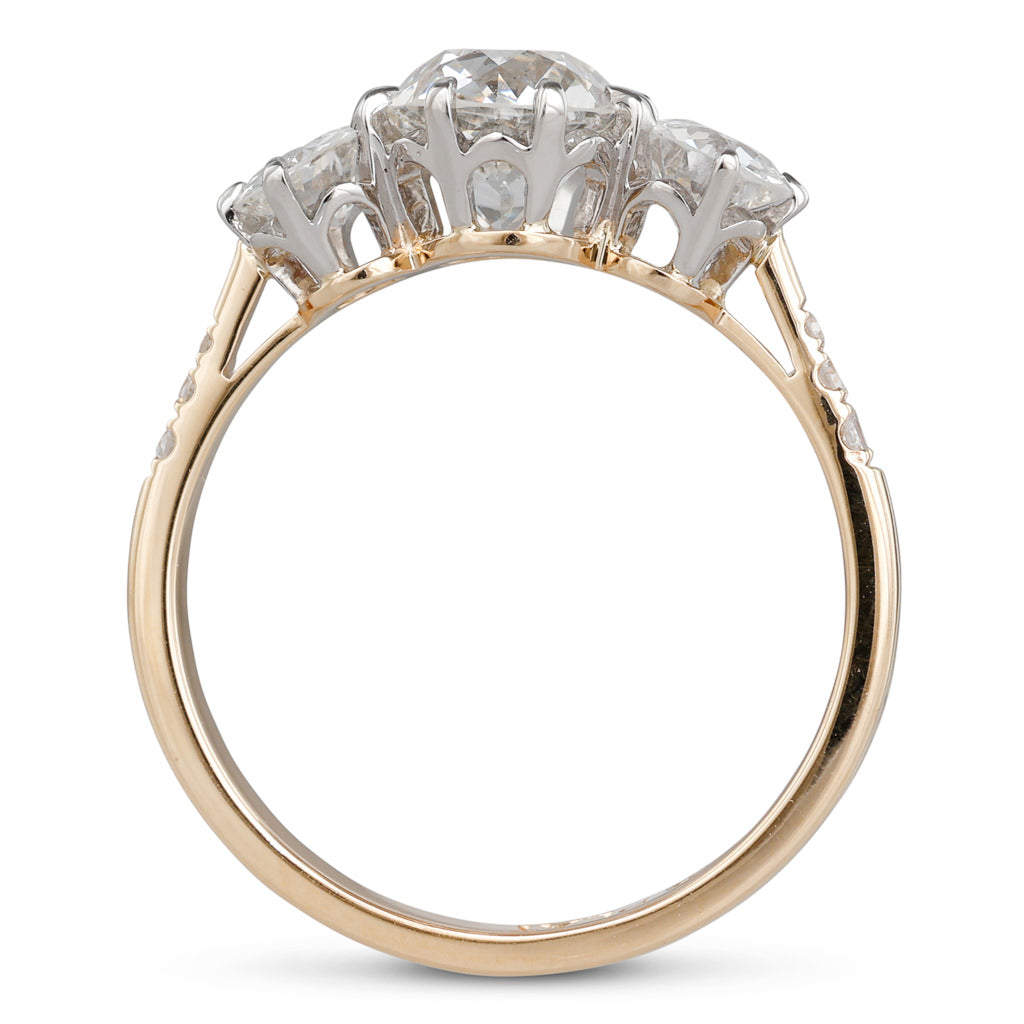 Three Stone Diamond Ring