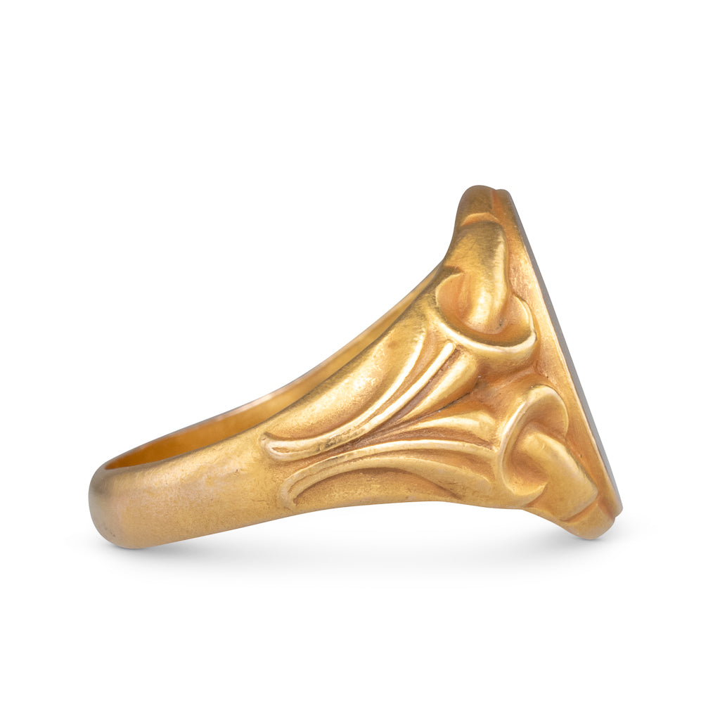 Art Nouveau Signet Ring