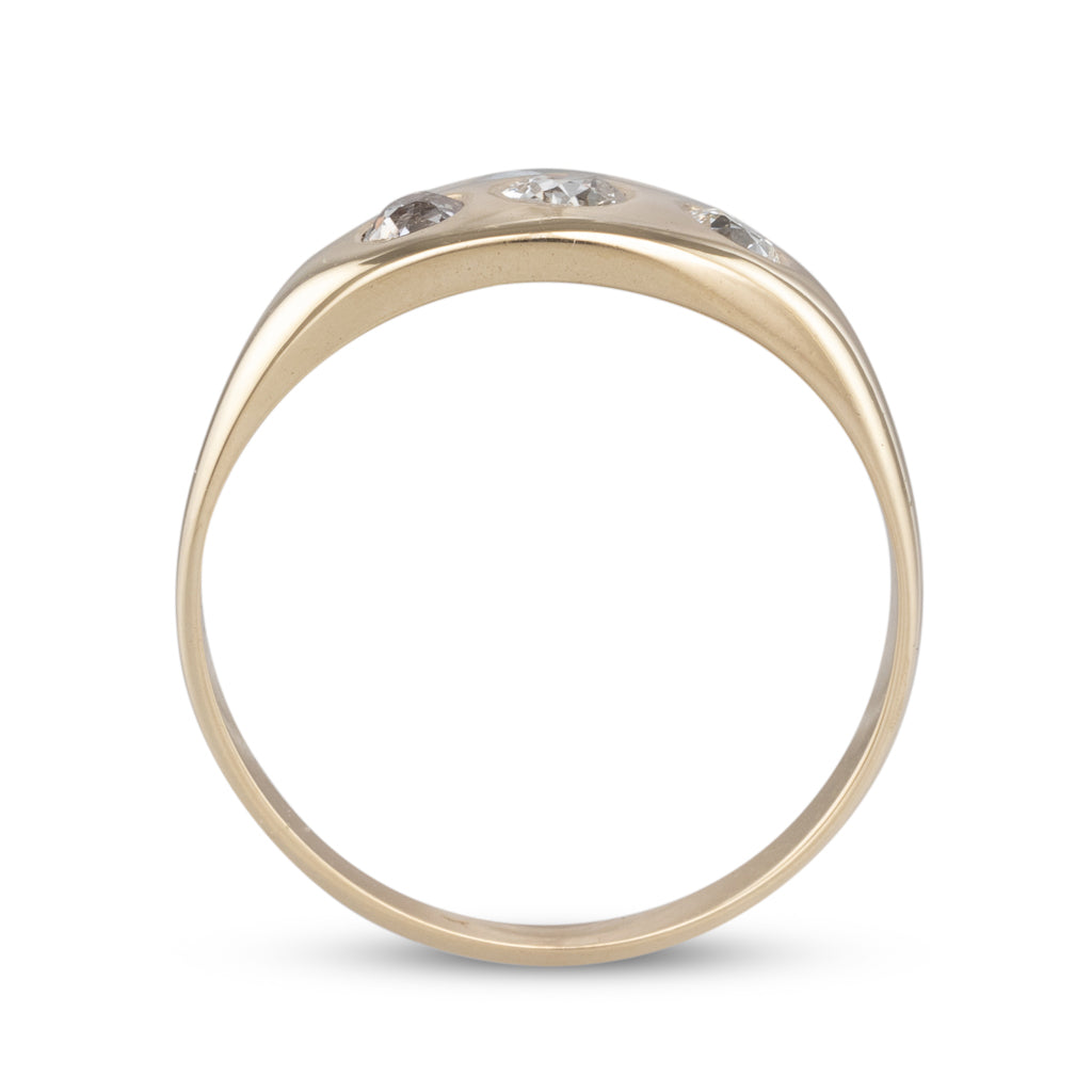 Antique Three Stone Diamond Ring