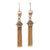 Victorian Gold Tassel Earrings
