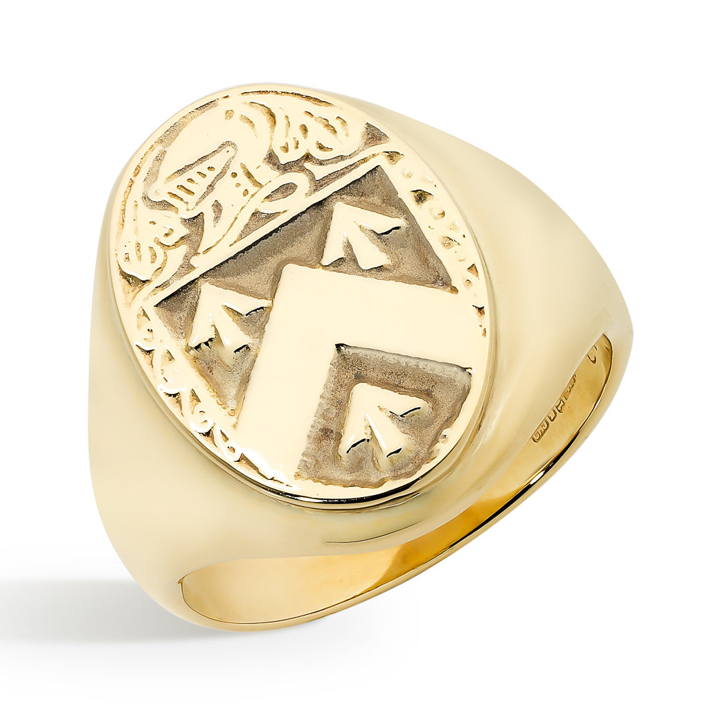 10ct Gold Signet Ring