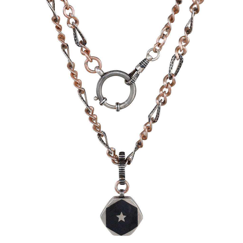 Niello Chain and Locket