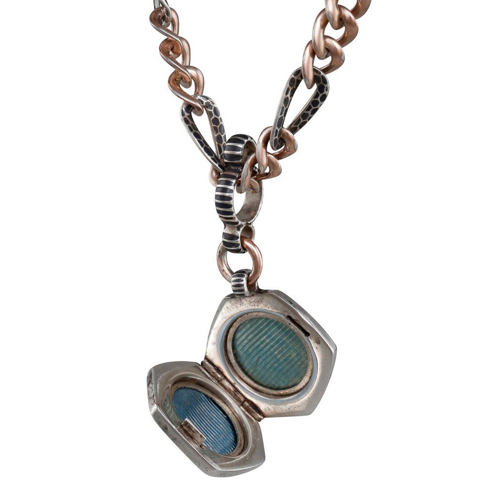 Niello Chain and Locket