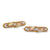 Pair of Enamel & Seed Pearl Pins