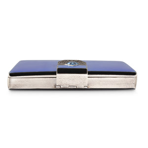 Blue Enamel Compact