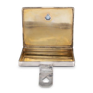 Blue Enamel Compact