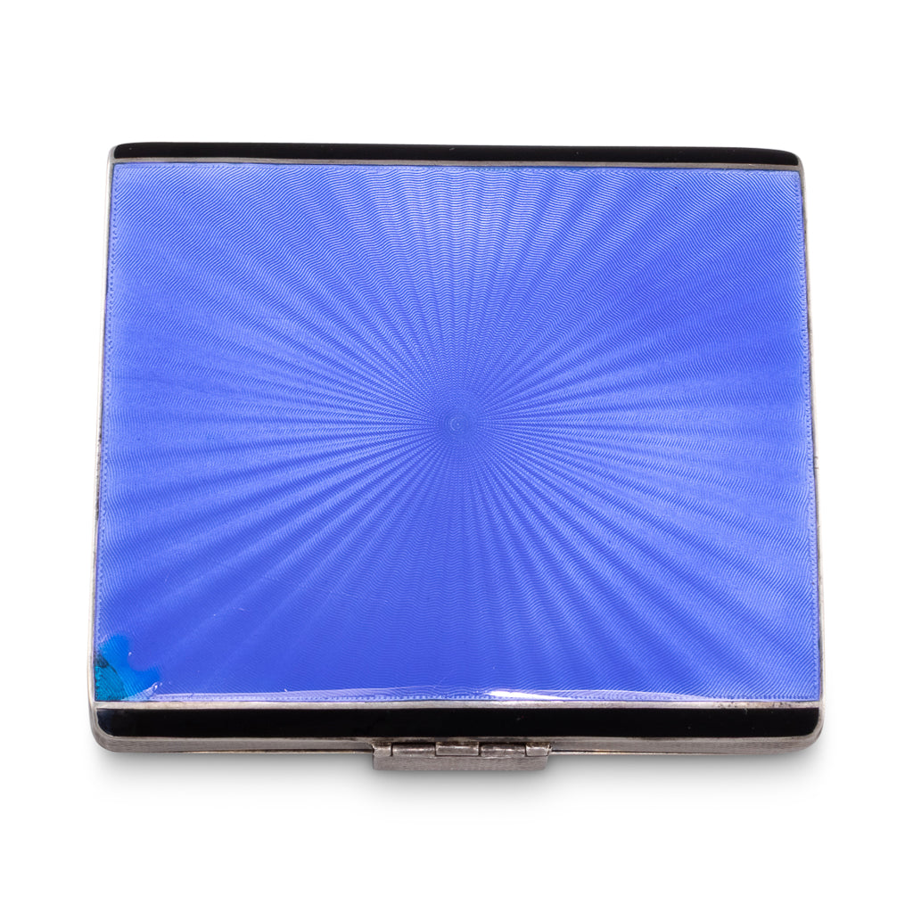 Blue Enamel Compact