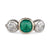 Diamond and Emerald Ring