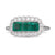 Emerald and Diamond Ring