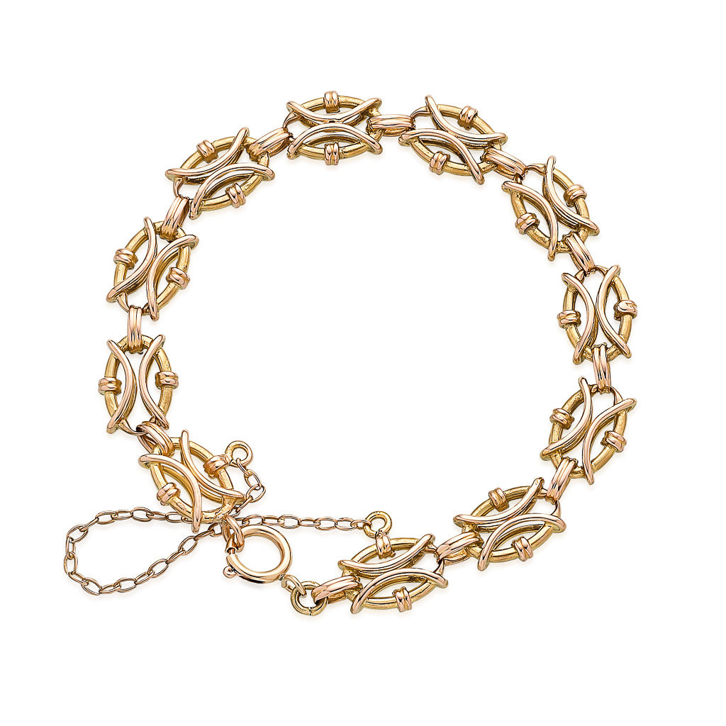 18ct Rose Gold Bracelet