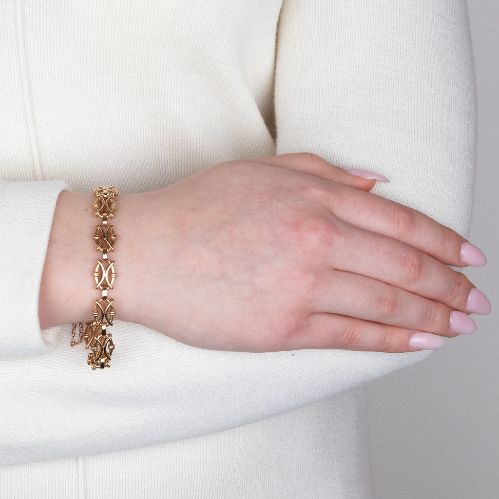 18ct Rose Gold Bracelet