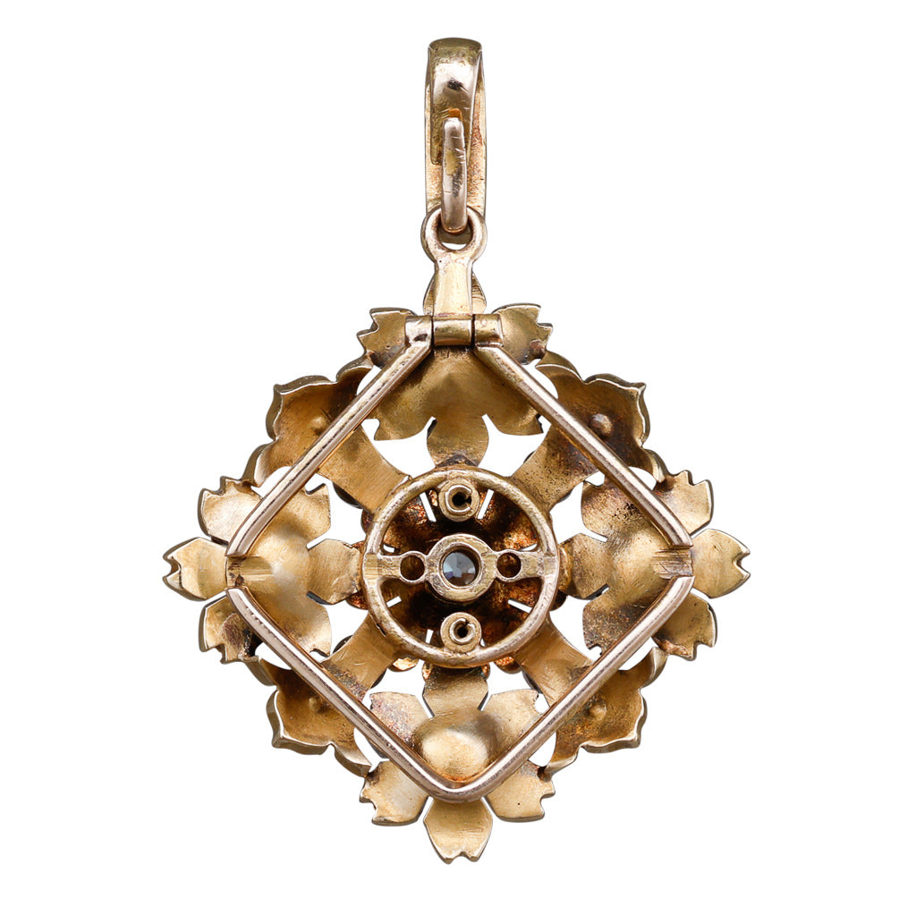 Pearl and Diamond Pendant