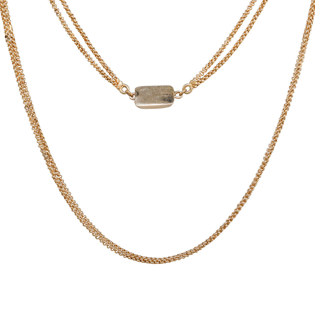 Chain with Diamond Clasp