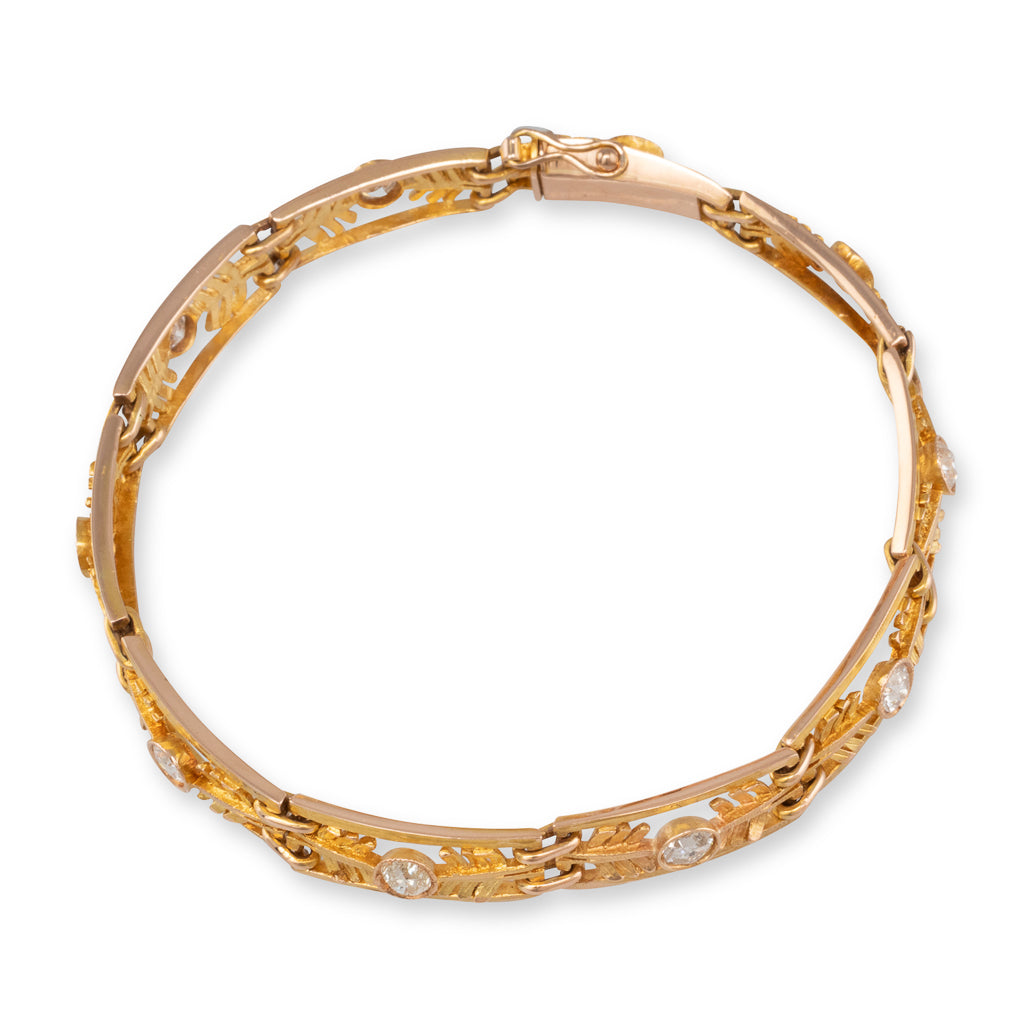 Antique Diamond Bracelet