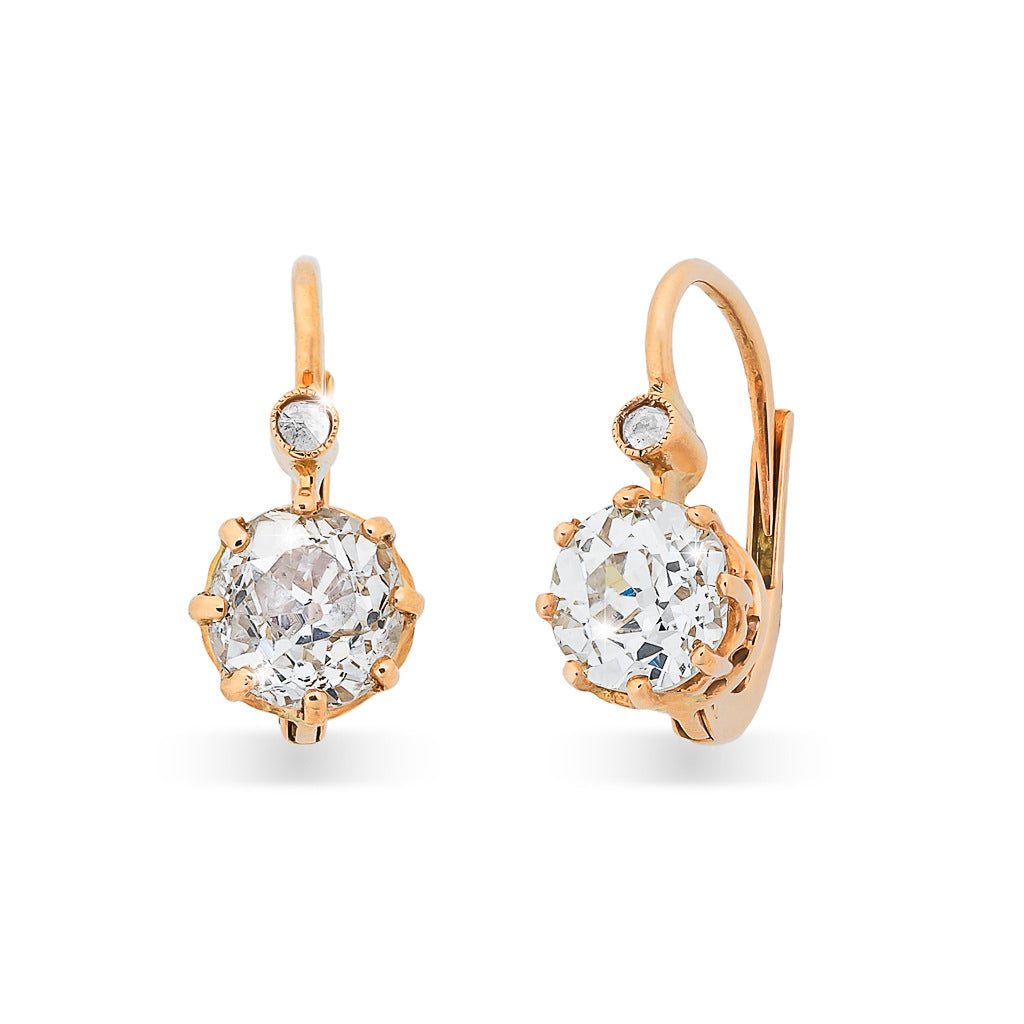 Antique Diamond Earrings