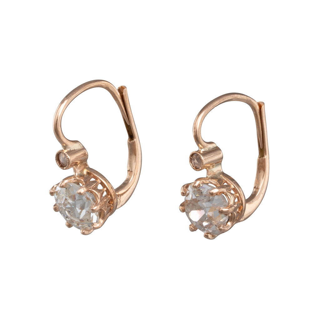 Antique Diamond Earrings
