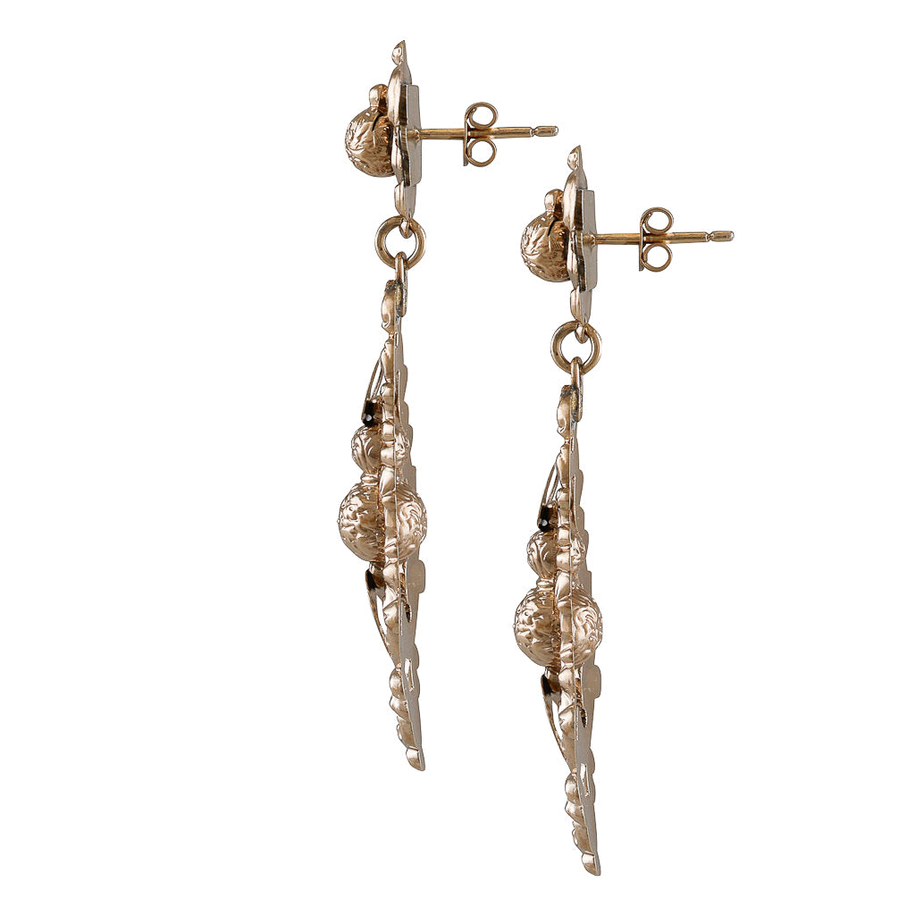 Antique European Drop Earrings
