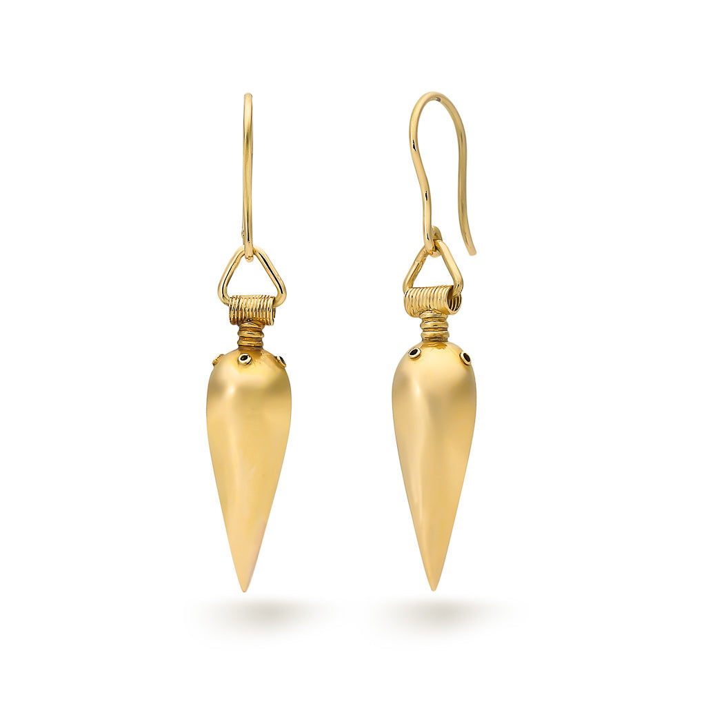 Etruscan Revival Drop Earrings