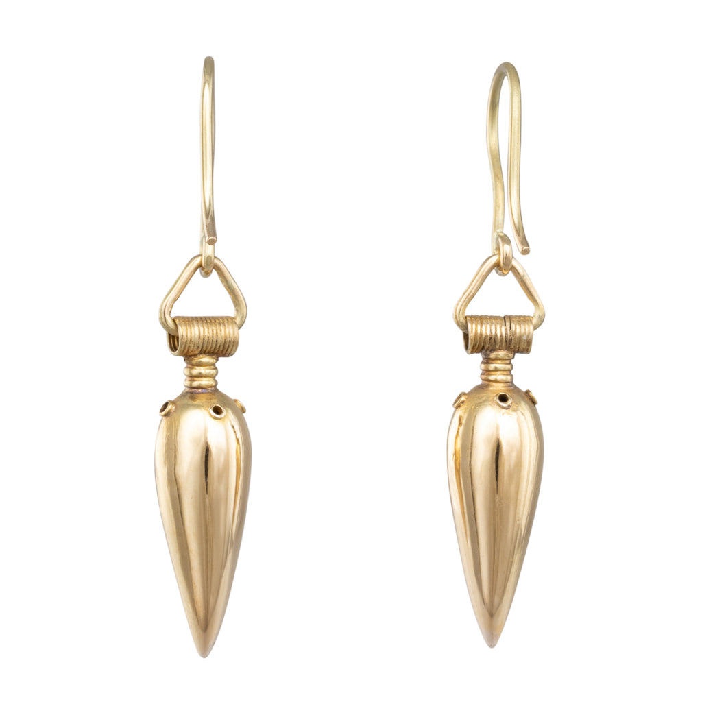 Etruscan Revival Drop Earrings