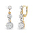 Old Cut Diamond Drop Earrings